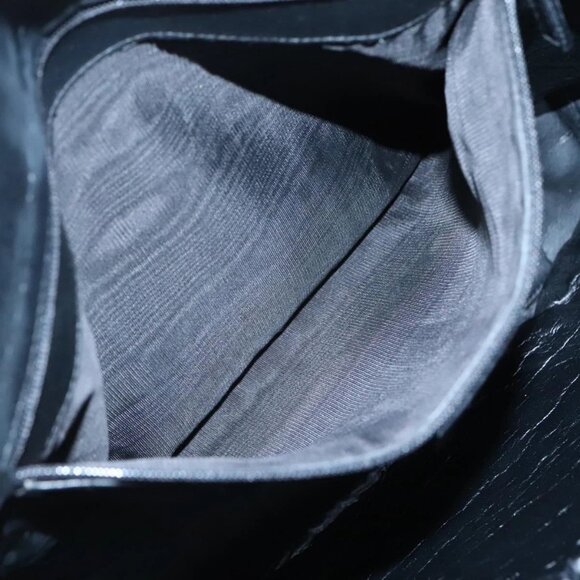 GUCCI GG Canvas Sherry Line Hand Bag Black White 002 1098 3444 Auth ep8642 - Picture 13 of 16